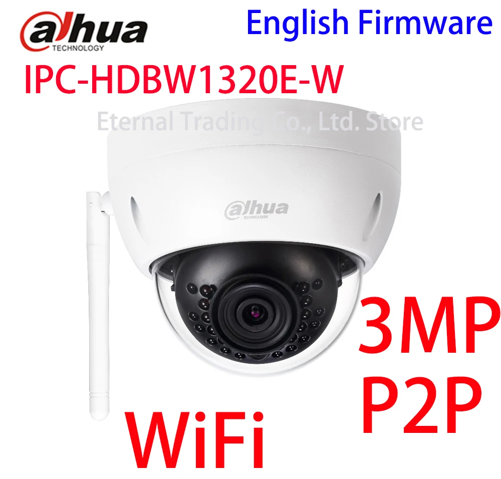 

Dahua ip network camera wifi 3mp wifi camera p2p IP Camera IPC-HDBW1320E-W,free shipping