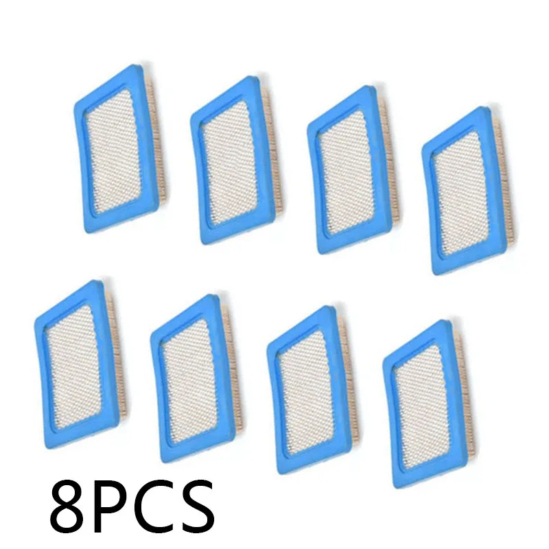 

8x Air Filters For Briggs & Stratton 491588 491588S 5043 399959 17211-Zl8-023