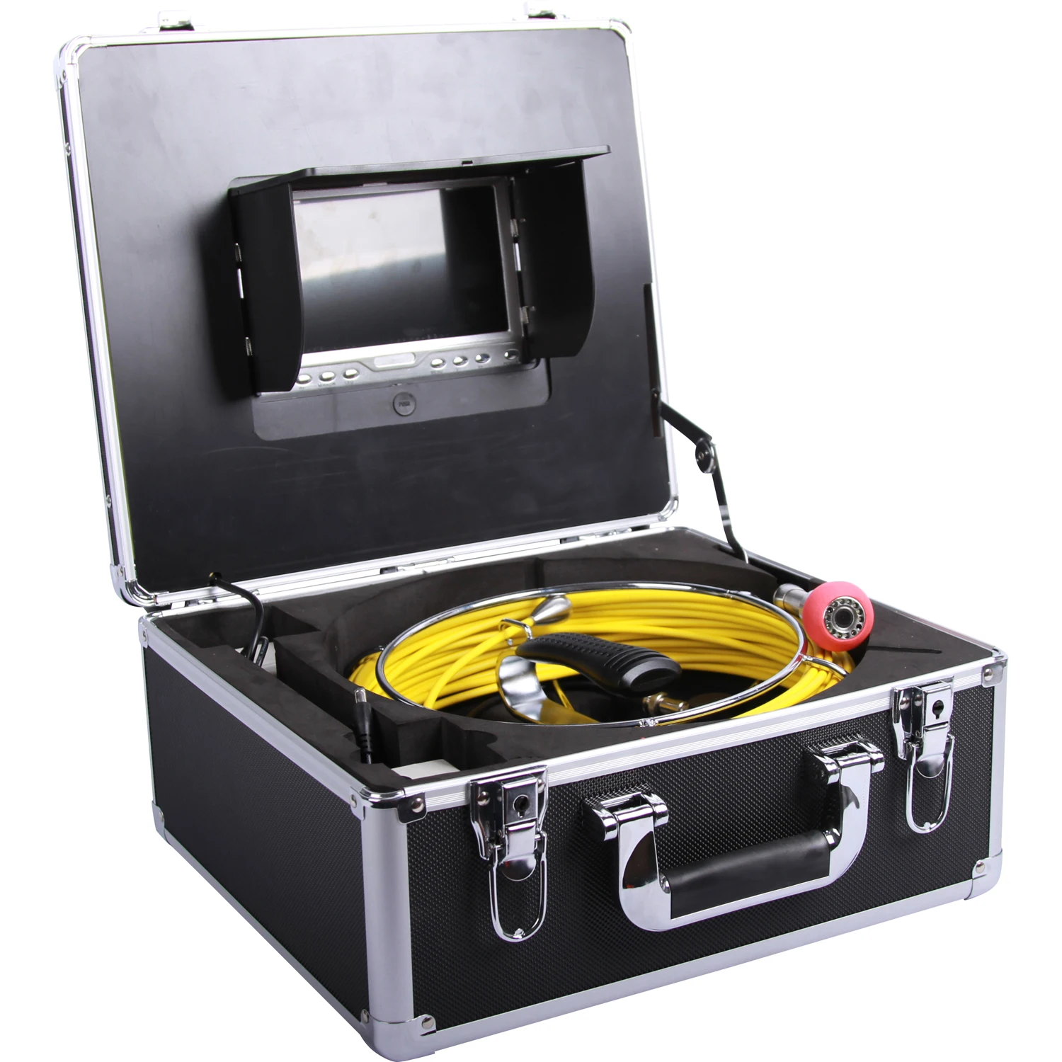

Vanxse 7"TFT LCD monitor Sony CCD 1000TVL 8IR Sewer Wall Pipe Inspection camera Snake video camera System