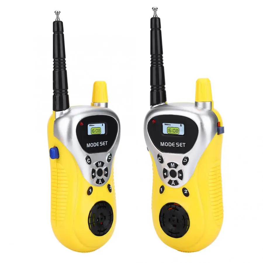 Crianças ao ar Gama Bebê Walkie Talkie Brinquedo Remoto Rádio Voz Fácil Chamada Livre Comunicador 2 Pçs 8 Online shopping