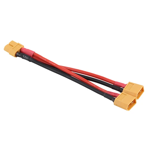 XT60 Dual Extension Y Splitter Parallel Battery Connector Cable For DJI Phantom 5JAS