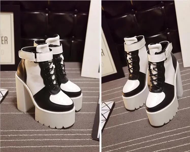 chunky heels boots (15)