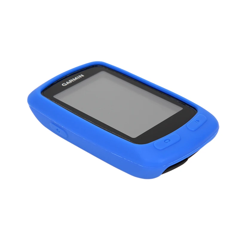 Blu Caso Di Gomma Per Gps Garmin Edge 800/810/Touring
