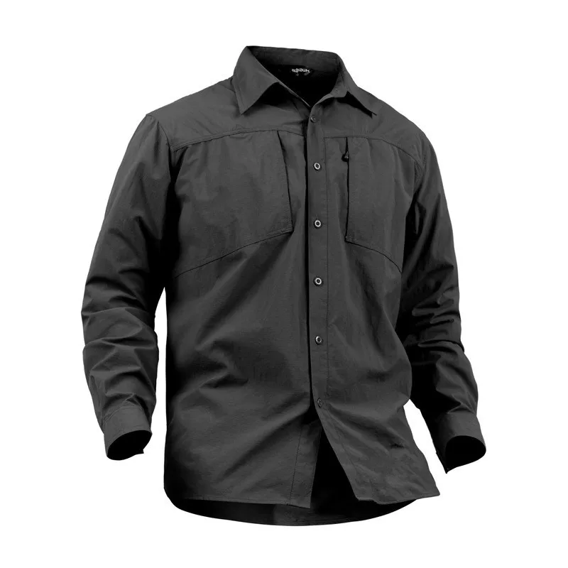 Брендовая рубашка для мужчин весна городской Военная Униформа армейские рубашки для мальчиков лето быстросохнущая дышащая тактическая