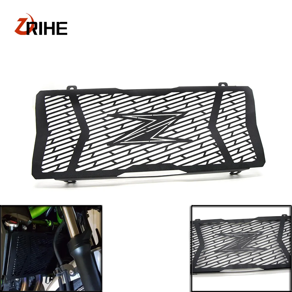 

For KAWASAKI Z650 Z 650 2017 Motorcycle Accessories Radiator Guard Protector Grille Grill Cover Engine Radiator Bezel Grille