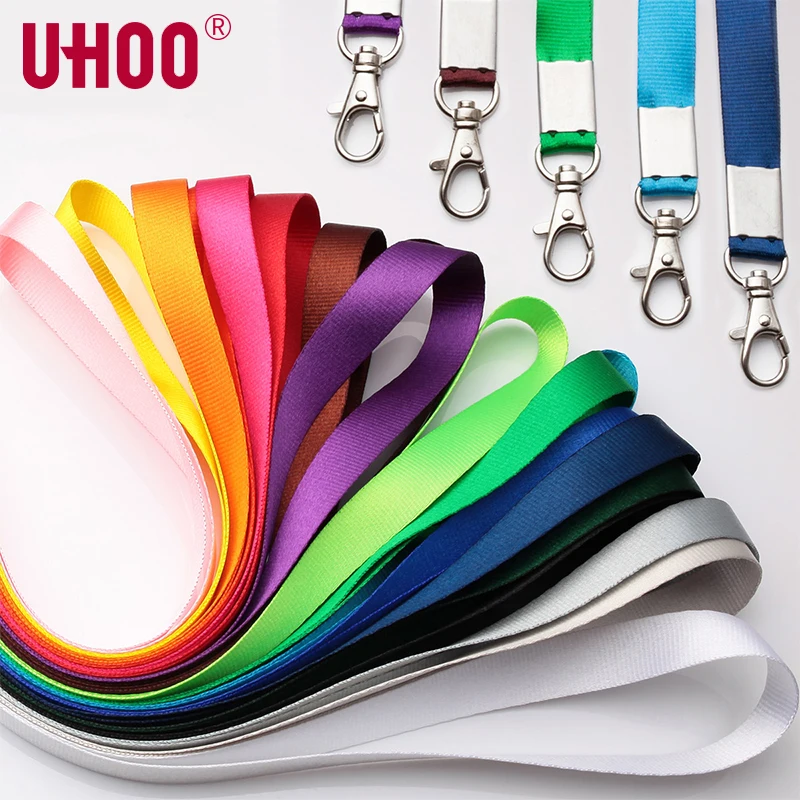 24pcs/lot UHOO Lobster Lanyard for Business Work ID Card Holder 15mm Exhibition Name Badge 6742 Quality | Канцтовары для офиса и