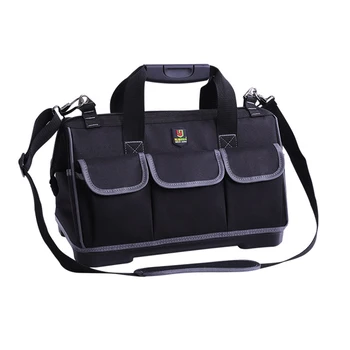 

1pc Tools Bag Oxford Cloth Multifunctional Thicken Heavy Duty Tools Storage Bag with Shoulder Strap for Repairing