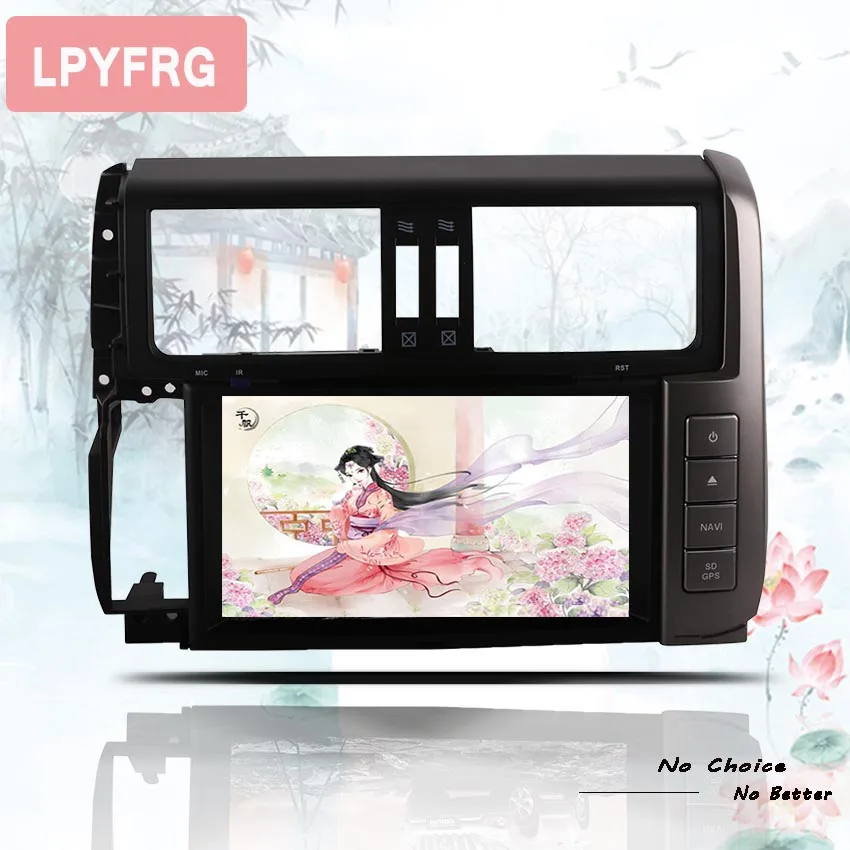 

8" Car Android radio for Toyota Prado 150 2010 2011 2012 2013 1024*600 Octa Core Multimedia 2 din Stereo car dvd player With AUX