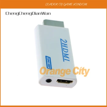 

ChengChengDianWan Hot Sale Support 720P 1080P Original For Wii to HDMI Adapter Converter 3.5mm Audio For HDTV Wii2HDMI 5pcs/lot
