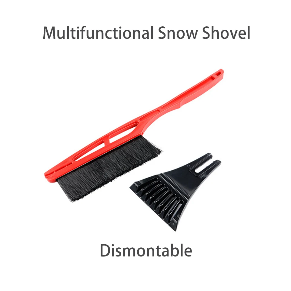 NWIEV 1X автомобиля многофункциональный лопатой снег для peugeot 307 206 407 Citroen C4 C5 Suzuki SX4 длинной ручкой де- обледенение кисти аксессуары