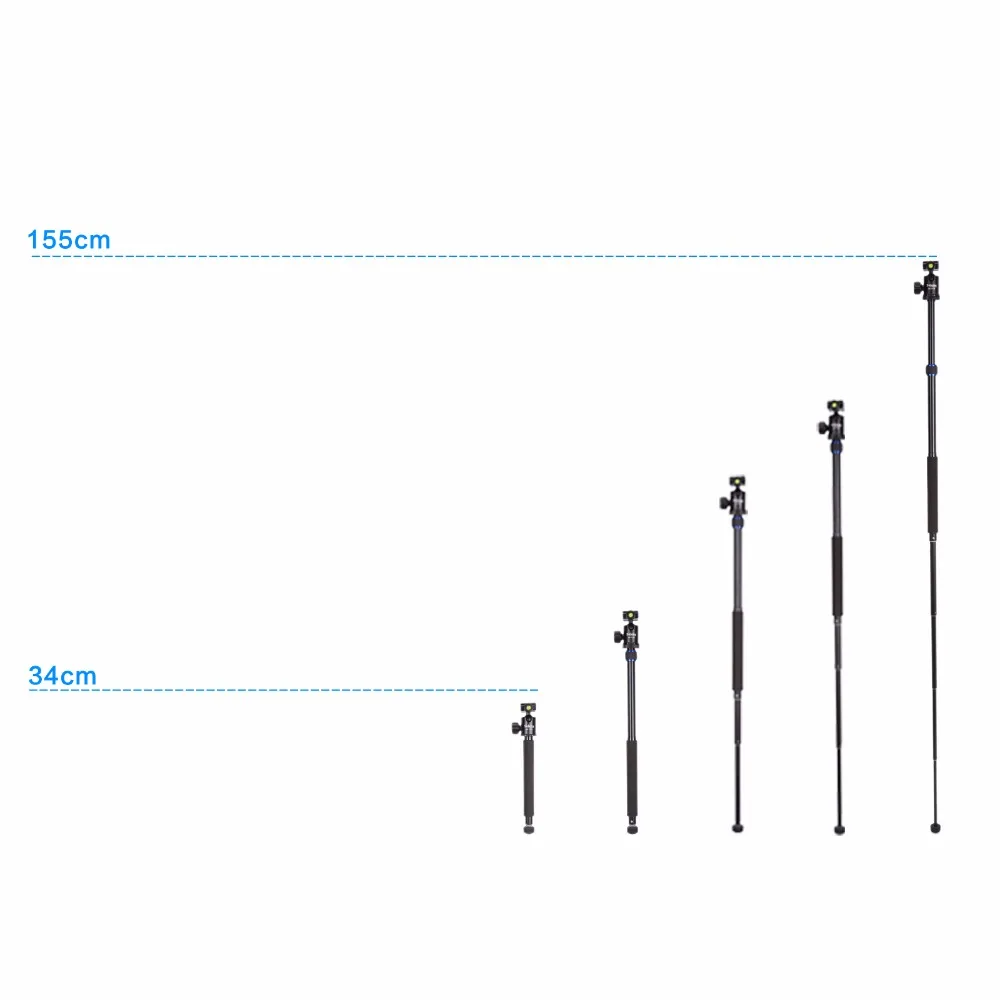 Portable Professional Photographic Aluminum Travel Table Monopod Camera Tripod For Cellphone Smartphone Canon Sony Nikon Compact Camera (13)