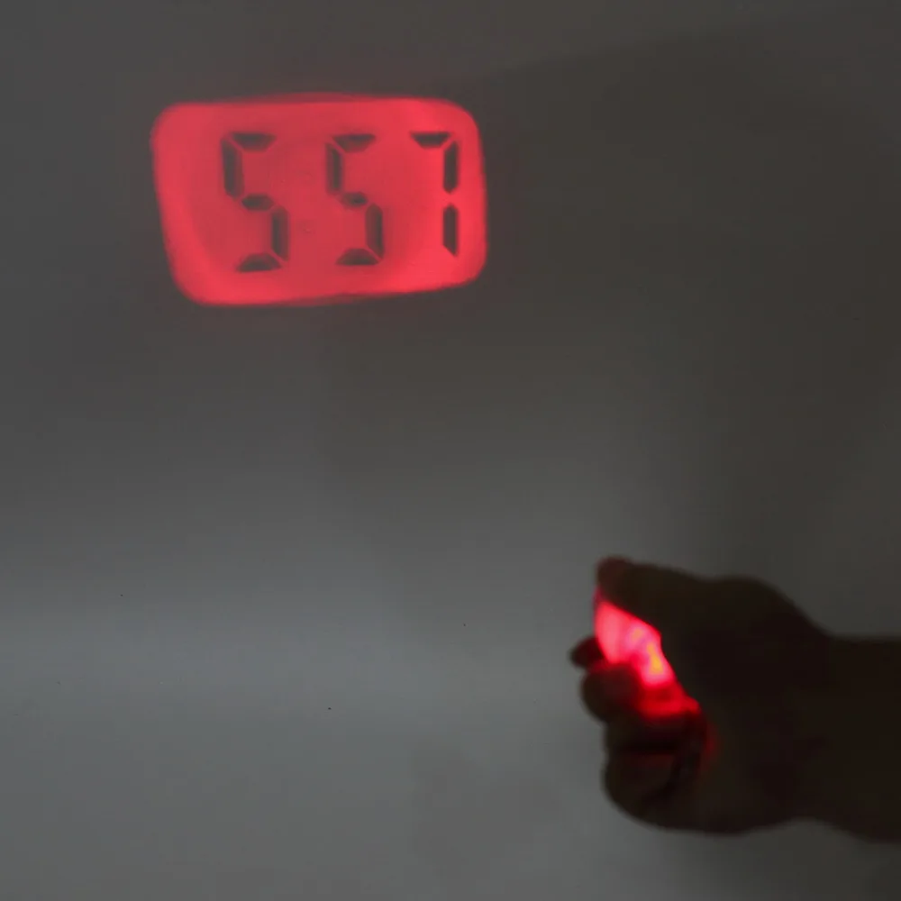 High Quality Mini Tiny Portable LCD Projector Projection Digital Clock