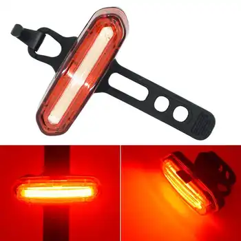 

WasaFire Mountain Road Bicycle Rear Light COB USB Rechargeable 4 Modes LED Bike Tail Lamp Taillight Bicycle Frontlight Rearlamp