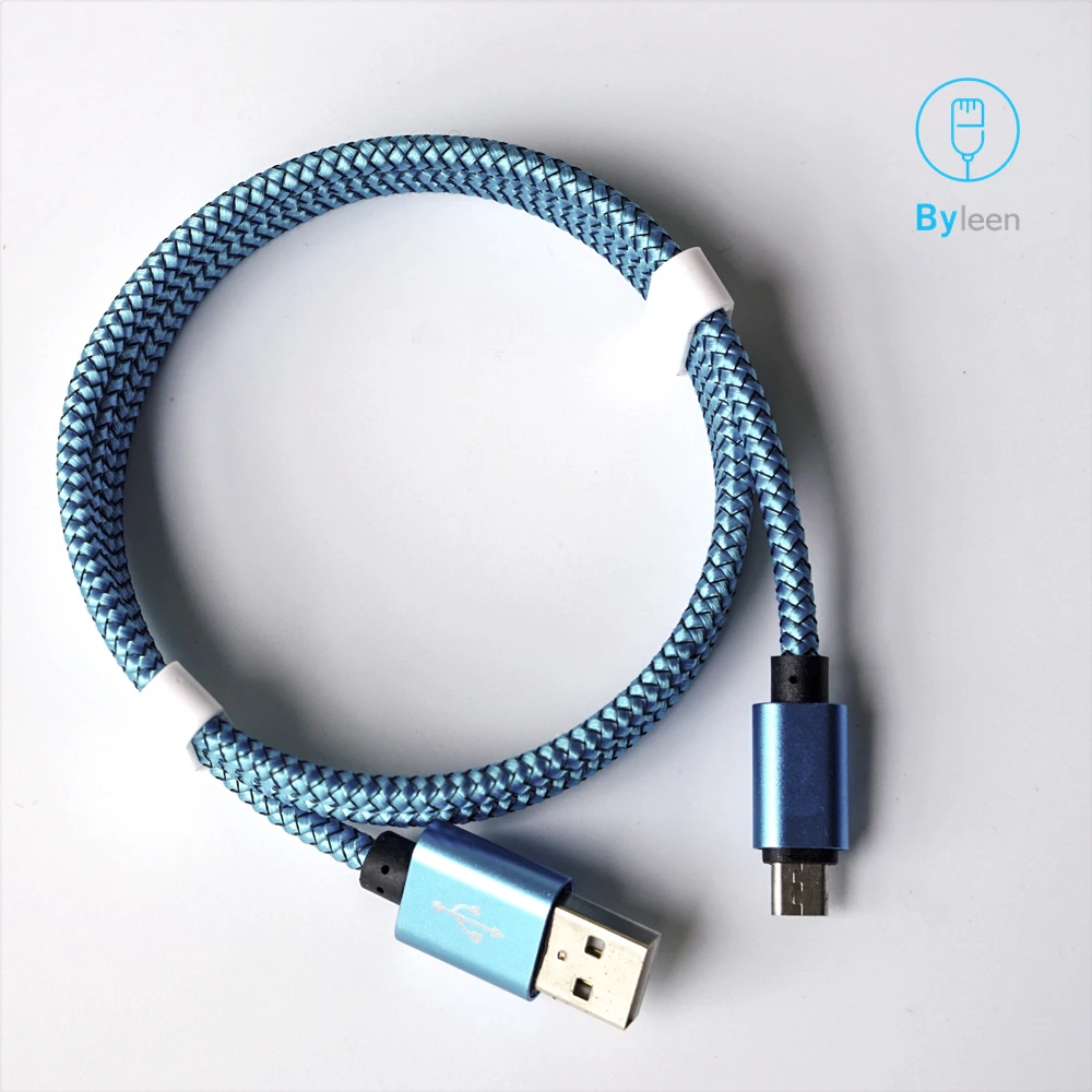

Byleen Micro USB Battery Charger V8 Cable for Xiaomi Redmi Note 4 4x 3s 3x 5 6 Pro/plus Honor p8 p9 Lite 0.25/1/2m long Cable