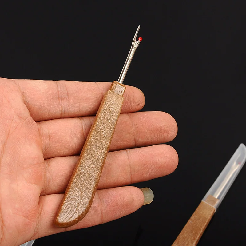 

1 Pcs Unpicker Needle Arts Sewing Tools Ripper Stitch Cross Stitch Seam Craft Thread Cutter Steel Plastic Handle