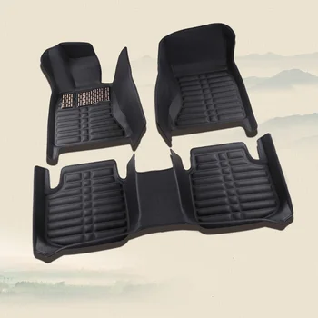 

car floor mat auto accessories foot mats for audi a3 sedan sportback a7 q3 q5 q7 a4 b5 b6 b7 b8 a6 c5 c6 c7
