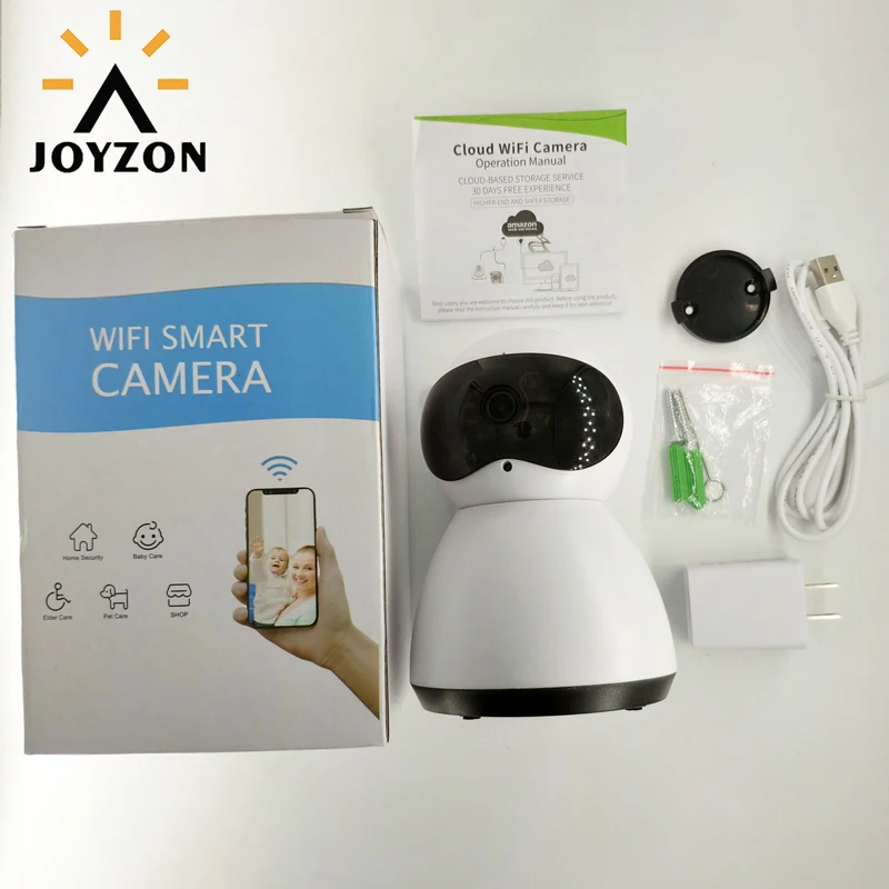 IP камера JOYZON HD 1080P с функцией ночного видения и поддержкой Wi Fi|Камеры