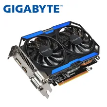 Оригинальная Видеокарта GIGABYTE GTX 960, 2 Гб, 128 бит, GDDR5, видеокарты для nVIDIA, видеокарты VGA, Geforce GTX960, Hdmi, Dvi, для игр, б/у