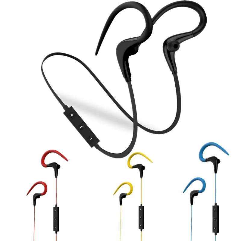

New Wireless Bluetooth Earphone Sport Stereo Running Music Headset With Mic For All Phone Promotion