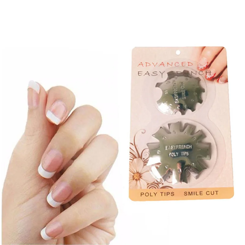 Easy French Pink White Smile Cut Edge C Shape Cutter Poly Tips Easy French Pink White Smile Cut Edge C Shape Cutter Poly Tips Acrylic Gel Nails Tool In Powders Liquids From Beauty Health On Aliexpress