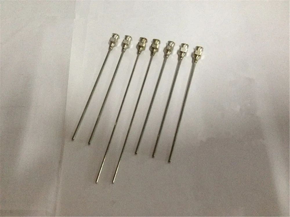 

5pcs 100mm Long 25G To 13G Stainless Steel Syringe Needle Dispensing Needle Lab Experiment Needle Flat End
