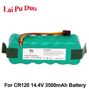

14.4V NI-MH 3500mAh for panda X500 X600 Battery for Ecovacs Mirror CR120 Vacuum cleaner for Dibea X500 X580 battery