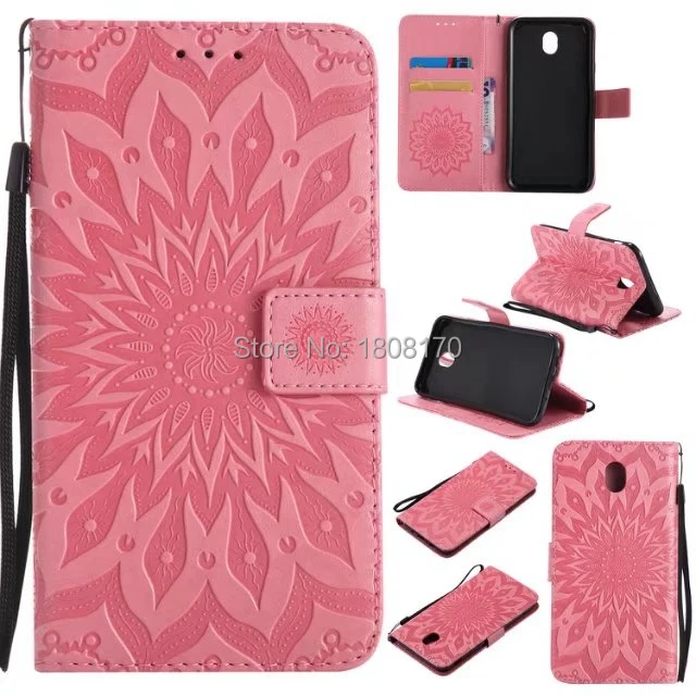 Tree Sun Flower Wallet Leather Pouch Case For LG K8 2017 LV3 Aristo MS210 Stylus 3 Plus Stylo Strap Stand Phone Cover 100pcs | Мобильные