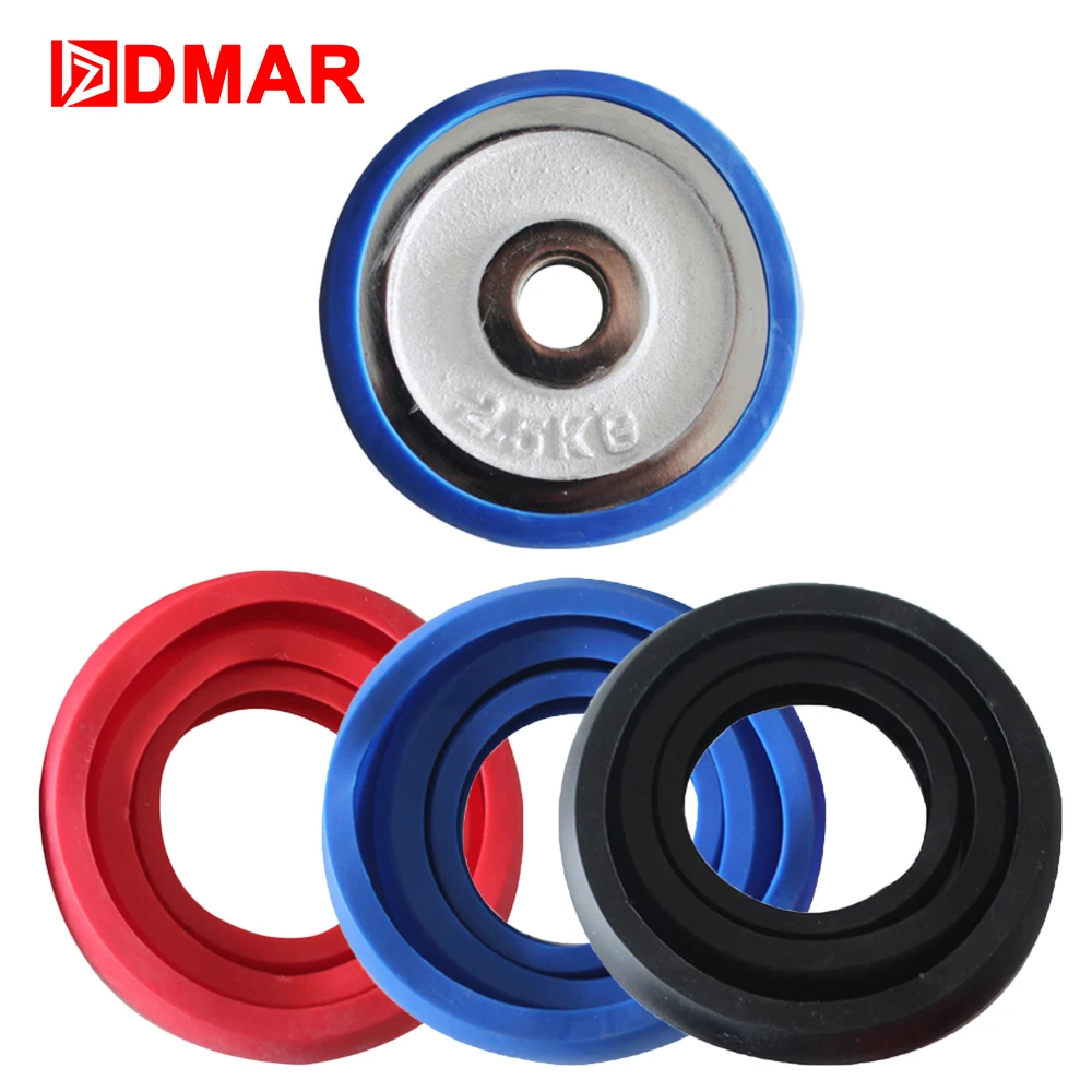 

DMAR Dumbbells Rubber Cover Sets Barbell Slice Protective Cover Safe Mute Anti Skid Proof Fitness Equipment Acessories