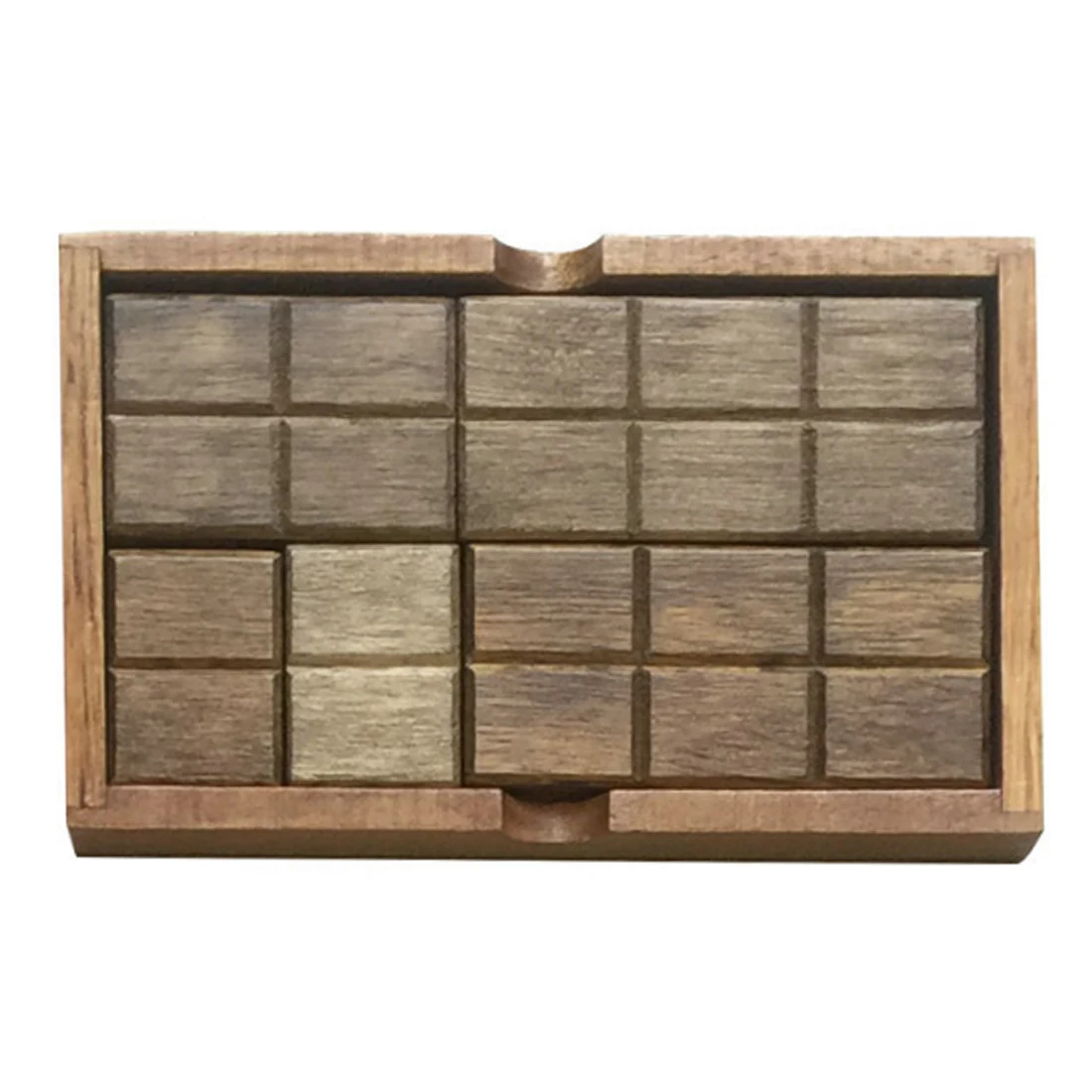 

Surwish Wooden Tangram Heteromorphic Building Seven-piece Puzzle for Children Educational Toys - Chocolate Box Type