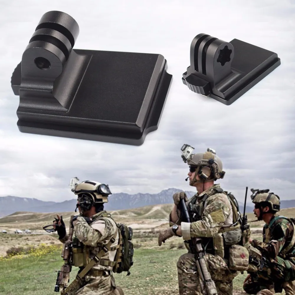 F06678-Aluminum-Fixed-Mount-Helmet-for-Camera-Gopro-Hero3-Hero2-HD-and-NVG-Mount-Base (5)