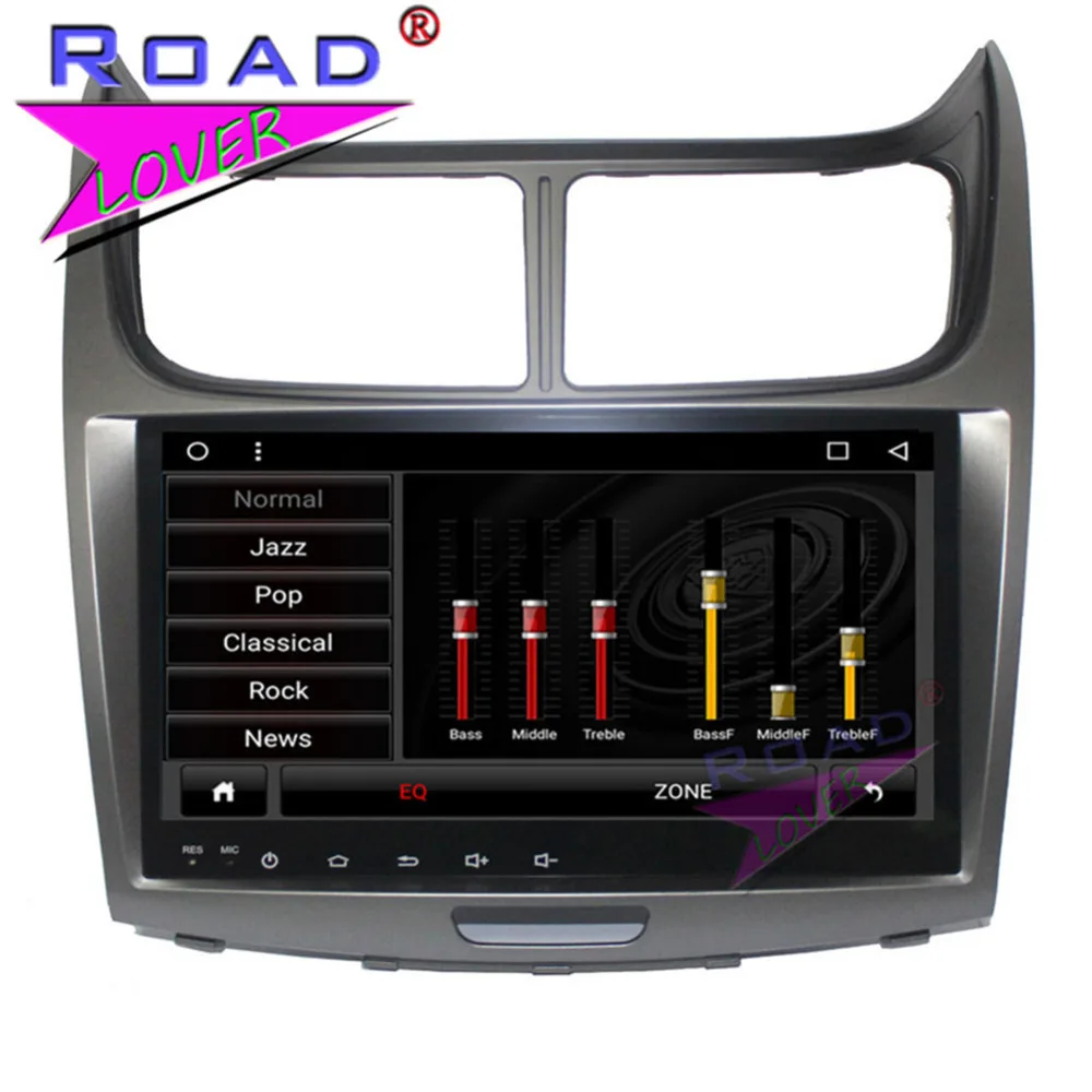 Clearance Roadlover Android 8.1 Car Multimedia Autoradio For Chevrolet Sail 2010 2011 2012 2013 2014 Stereo GPS Navigation Magnitol 2 Din 4