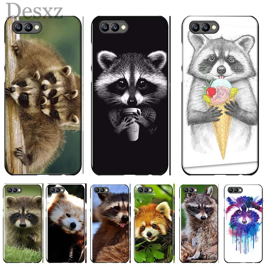 

Phone Case Raccoon Unique Design For Honor Note 6a 7C 7X 9 10 Lite Pro 8X Cover Protector