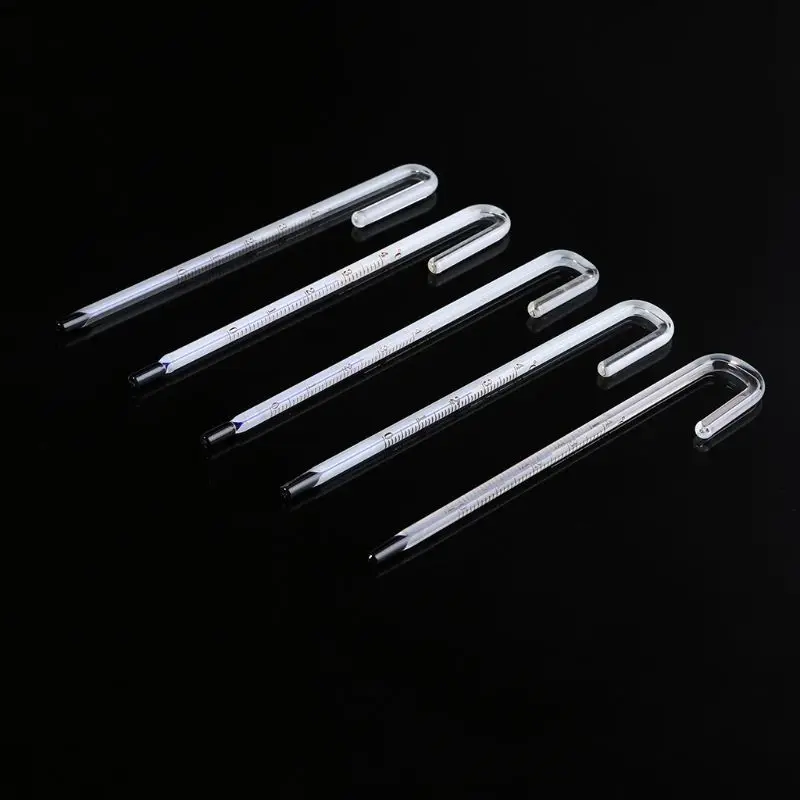 

1Pc Aquarium U Shape Hanging Glass Thermometer Temperature Monitor Fish Tank