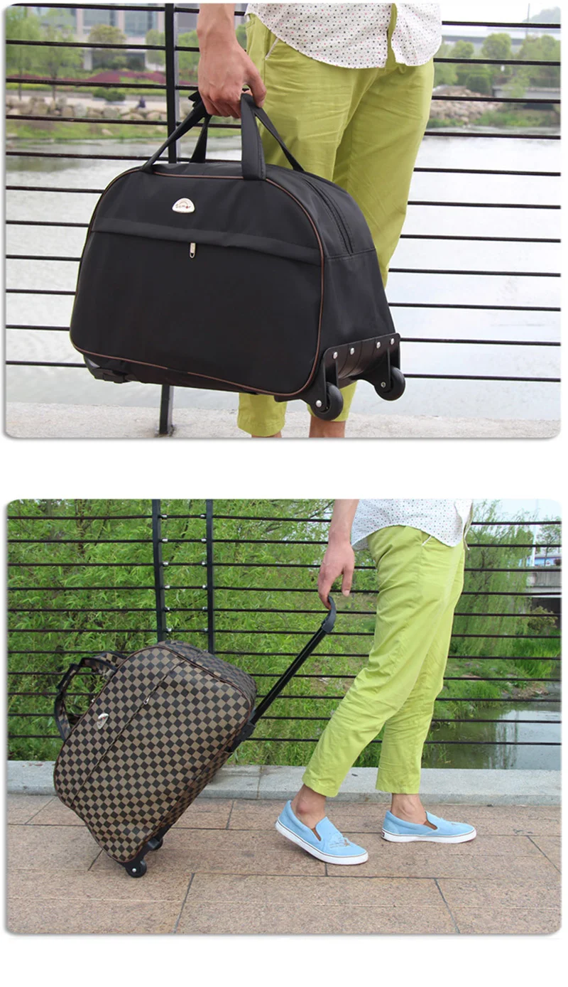 Водонепроницаемый чемодан толстый стиль прокатки чемодан на колесиках дорожные сумки чемодан с колесиками аксессуары для путешествий