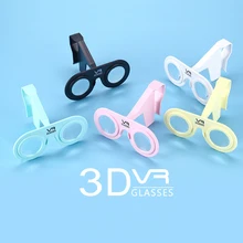 Colorful multicolor 3D VR glasses virtual reality glasses for smartphone with phone holder explorea whole new 3D world