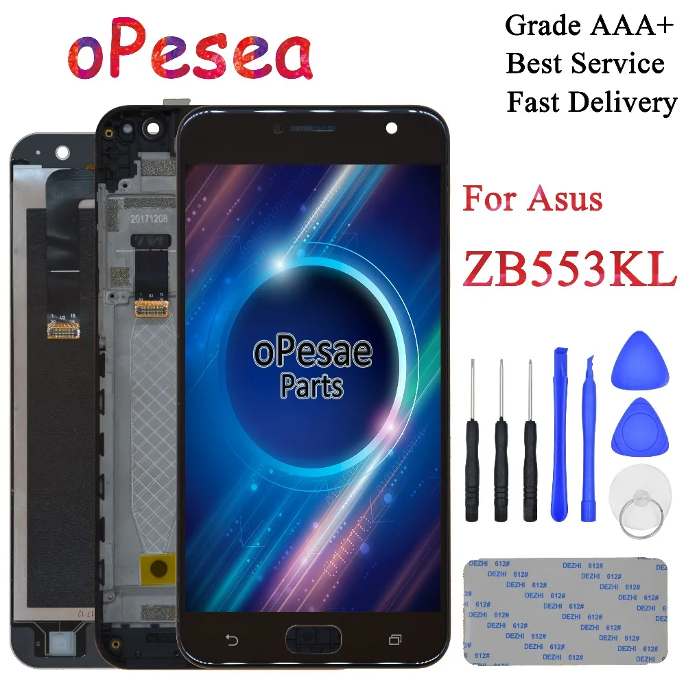 Экран телефона 5 ''для Asus Zenfone 4 Selfie ZB553KL X00LD X00LDA ЖК-дисплей панель сенсорный