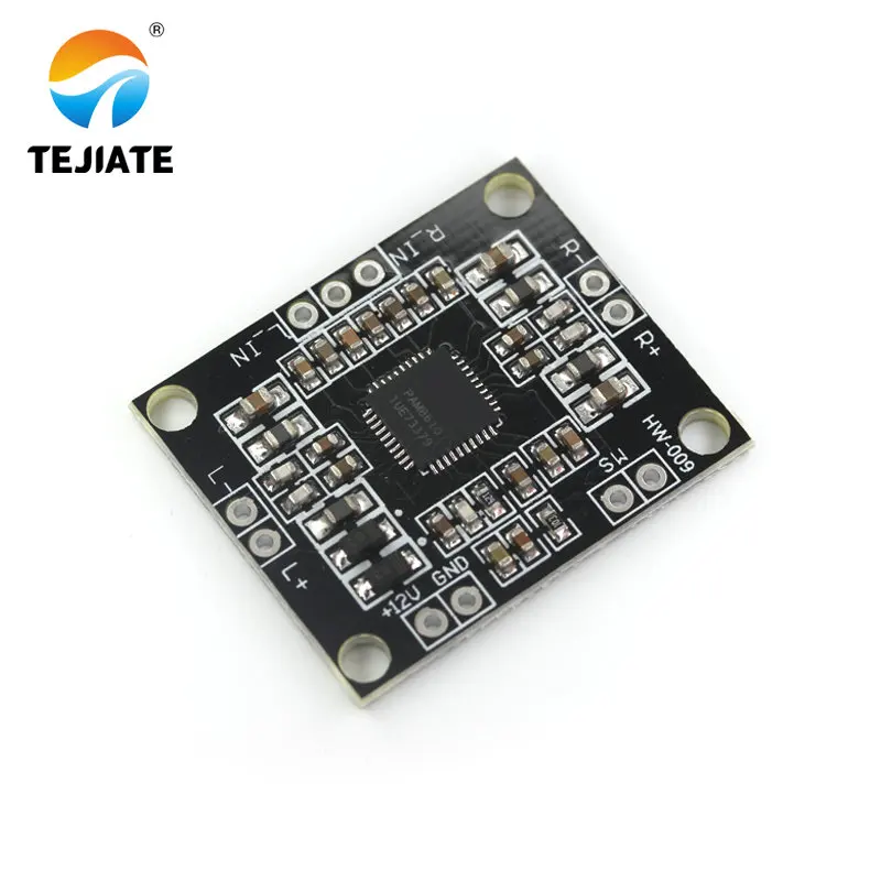 

PAM8610 digital power amplifier board 2 x15w dual channel stereo mini class D power amplifier board