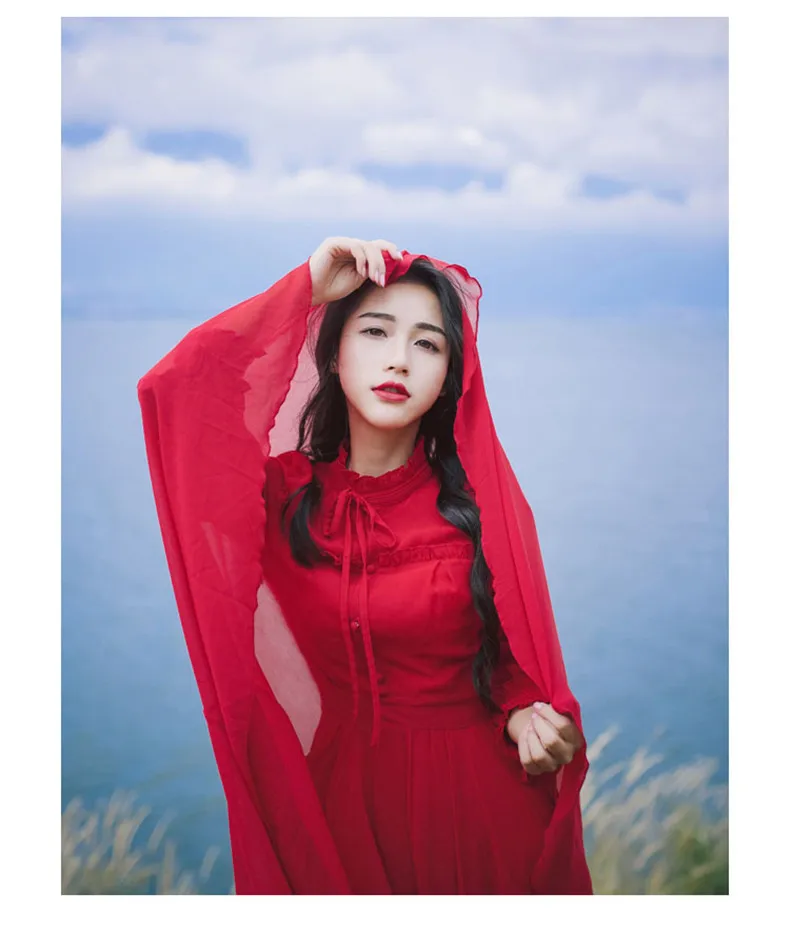 Новые высококачественные элегантные красные платья для отдыха, женские кружевные весенние повседневные платья-рубашки
