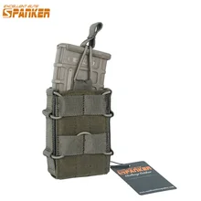 Отлично Элитные бизань Открытый тактический один M4 подсумок охотничий военный Molle патроны клип мешок картридж сумка аксессуар