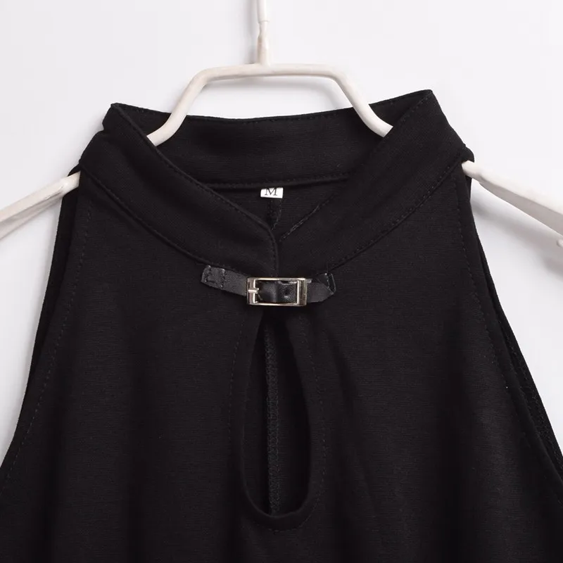 Black Pink Mini Dress (7)