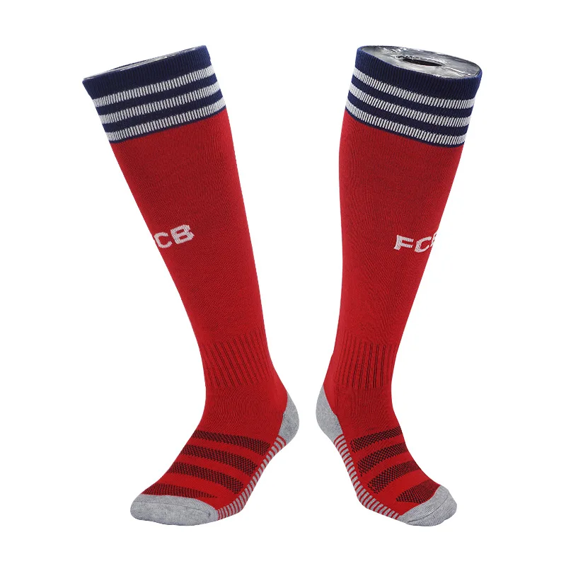 Носки для футбола для взрослых и детей, плотные носки для профессиональных клубов, гольфы для тренировок, теплые спортивные носки для катания на лыжах - Цвет: C 8