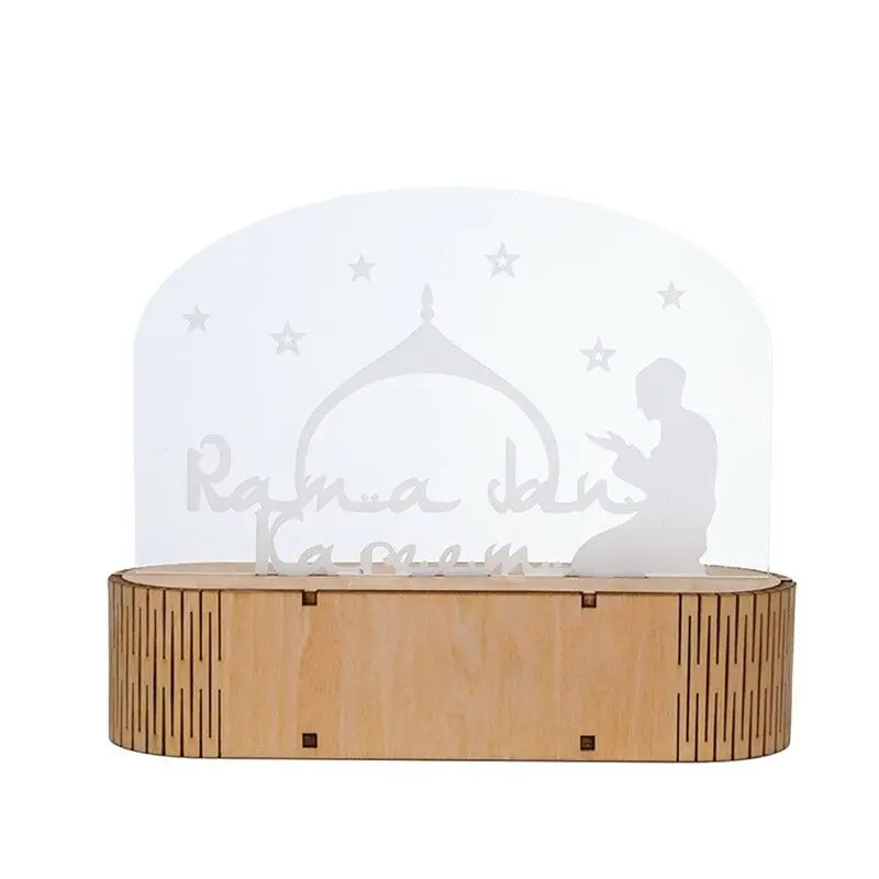 

Islam Mubarak Ramadan LED Bulb Light Display Home Party Supply Decor HVR88