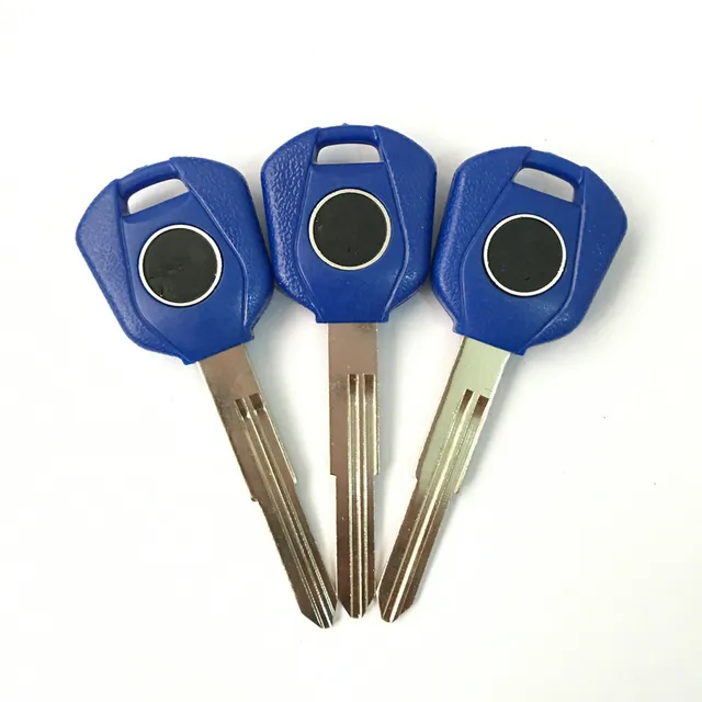 Bleu Uncut Key Blank Lame Pour Honda Moto Cb250 Cb400 Cb500 Cb1300