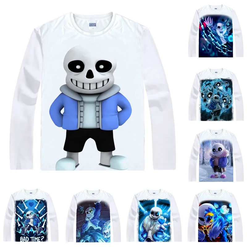 Футболка Coolprint с аниме Тоби лиса Undertale футболки в разных стилях длинным рукавом