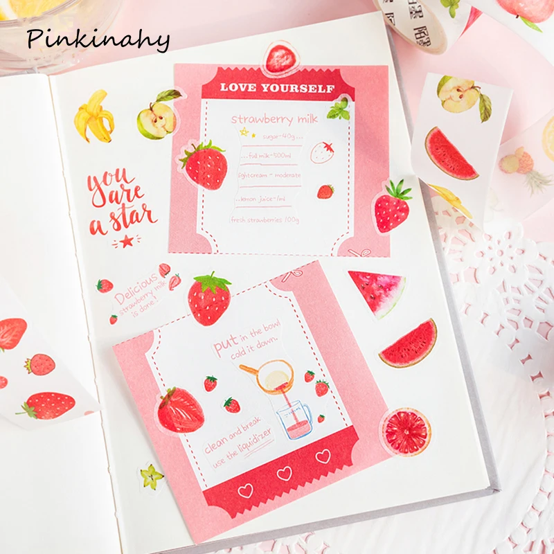 Милый пуля журнал набор декоративного скотча Васи Kawaii маскировки Дети DIY