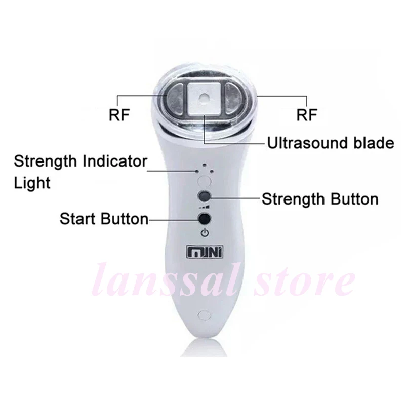 Remoção do Enrugamento Máquina da Beleza do Cuidado da Pele Mini High Intensity Focused Ultrasound Hifu Lifting Facial Ultrasonic Lift rf Led 11 High Quality Beleza e saúde
