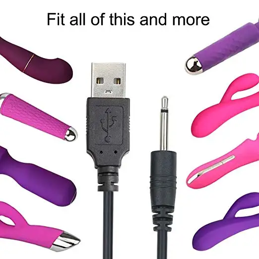 Зарядный кабель USB DC 2 5 мм шнур для зарядки вибратора массажа палочки