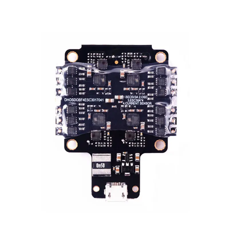 Racerstar StarF4S 30A Blheli_S Dshot 4 в 1 ESC AIO F4 OSD Контроллер полета с датчиком тока BEC|flight controller|4 in