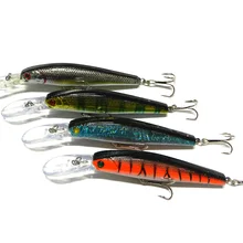 10 шт. наживка, рыболовная блесна приманка, наживка Плавающая форель Гольян 4 цвета 12,5 см 14 г 4# крючок 125 мм Высокое качество