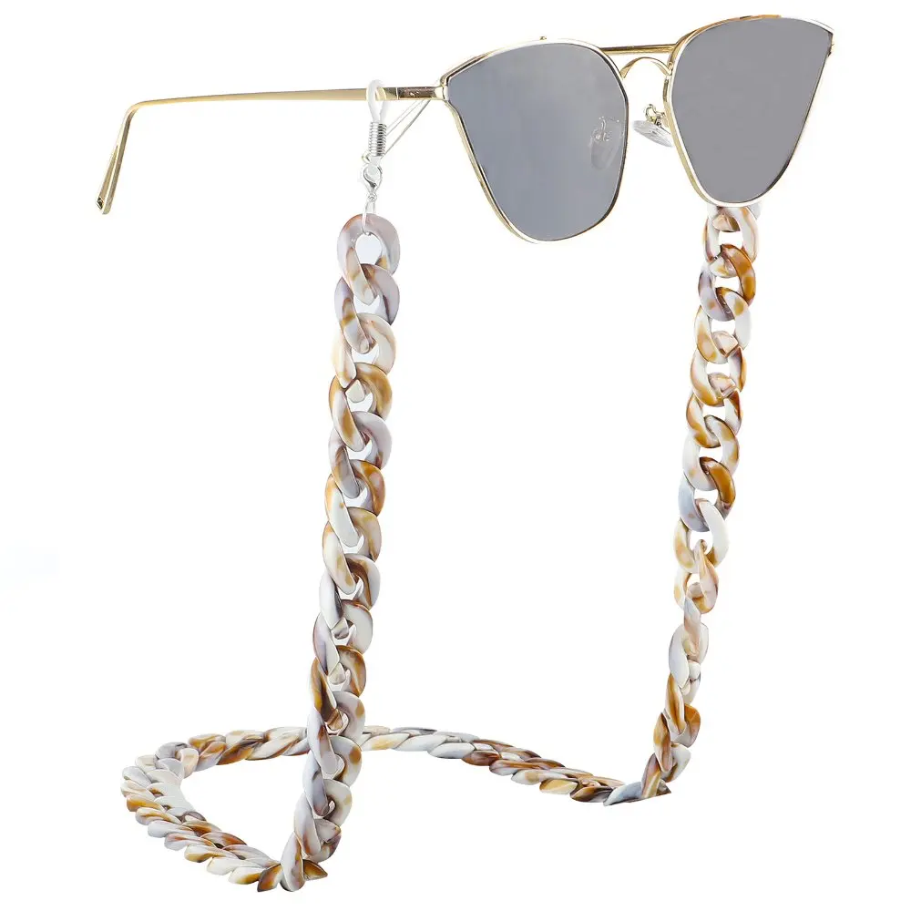 Ретро Леопардовый принт 70 см очки цепи модные шнурки 30 г очки аксессуары держатель шейный ремень веревка